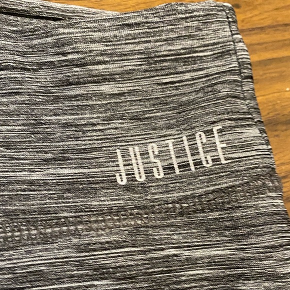 JUSTICE BLACK LEGGING - Picture 2 of 3